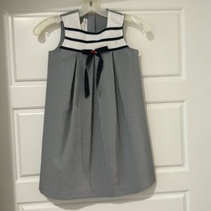 Bonnie Jean blue gingham dress